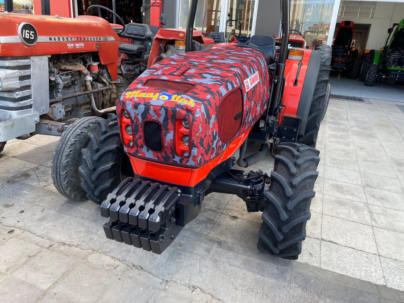 Same 80 Traktör Kılıfı